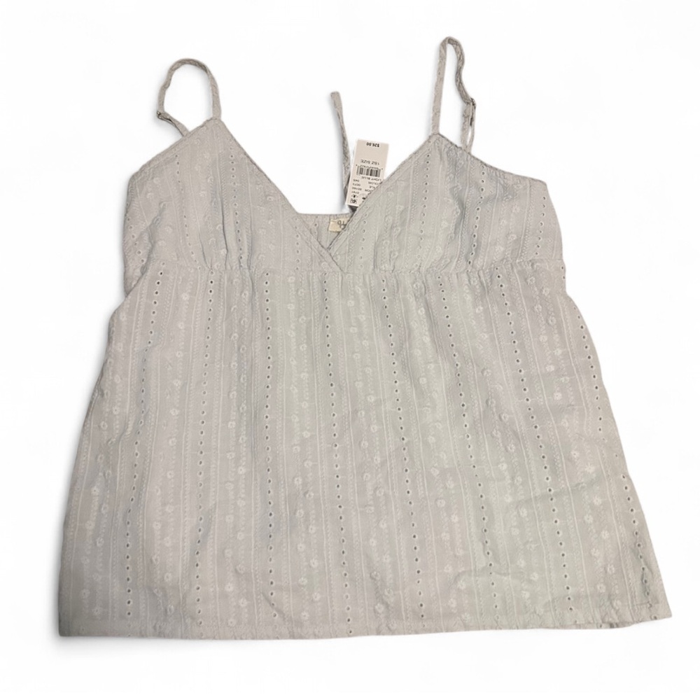 Brandy Melville Cream Camisole Top with Adjustable Straps